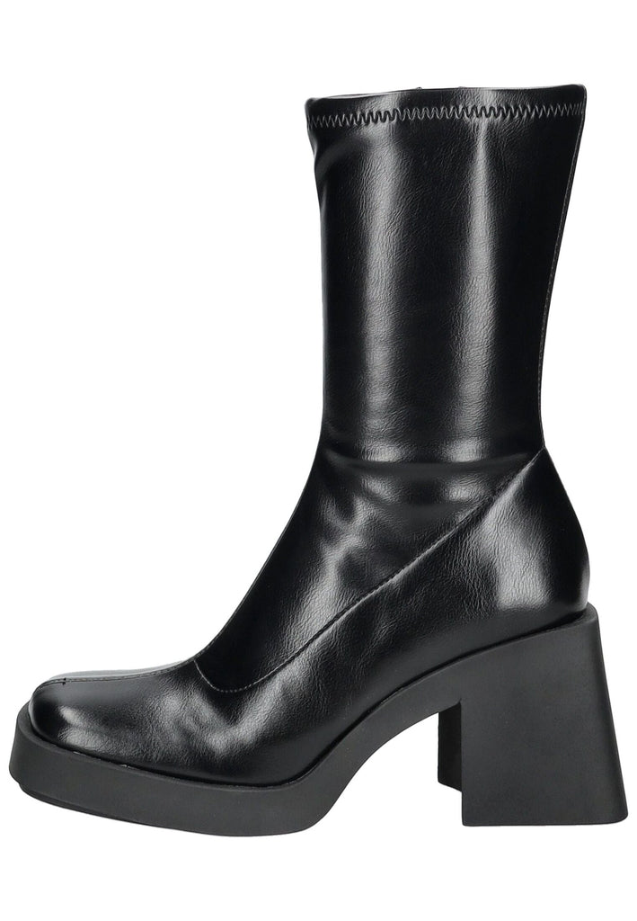 Steve Madden Stiefel Lederimitat Schwarz - surf4shoes