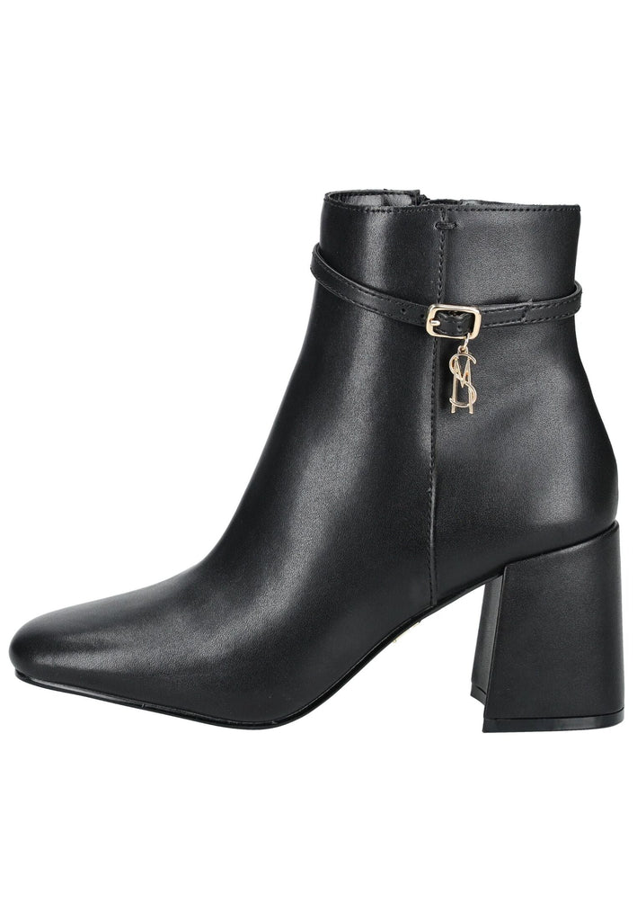 Steve Madden Stiefelette Leder Schwarz - surf4shoes