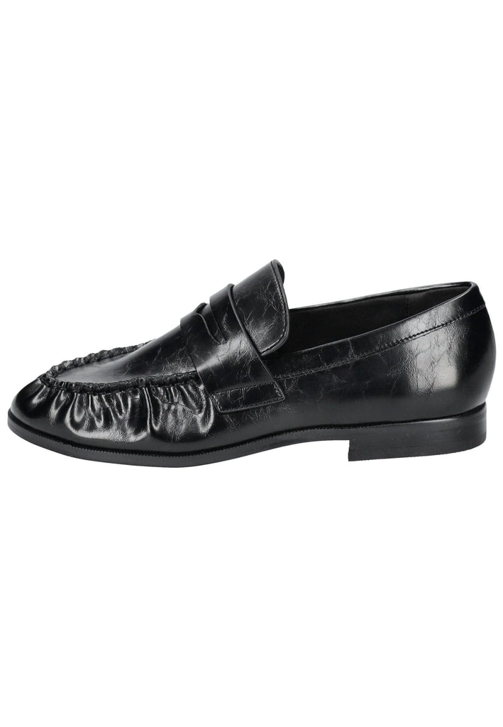 Steve Madden Slipper Lederimitat Schwarz - surf4shoes