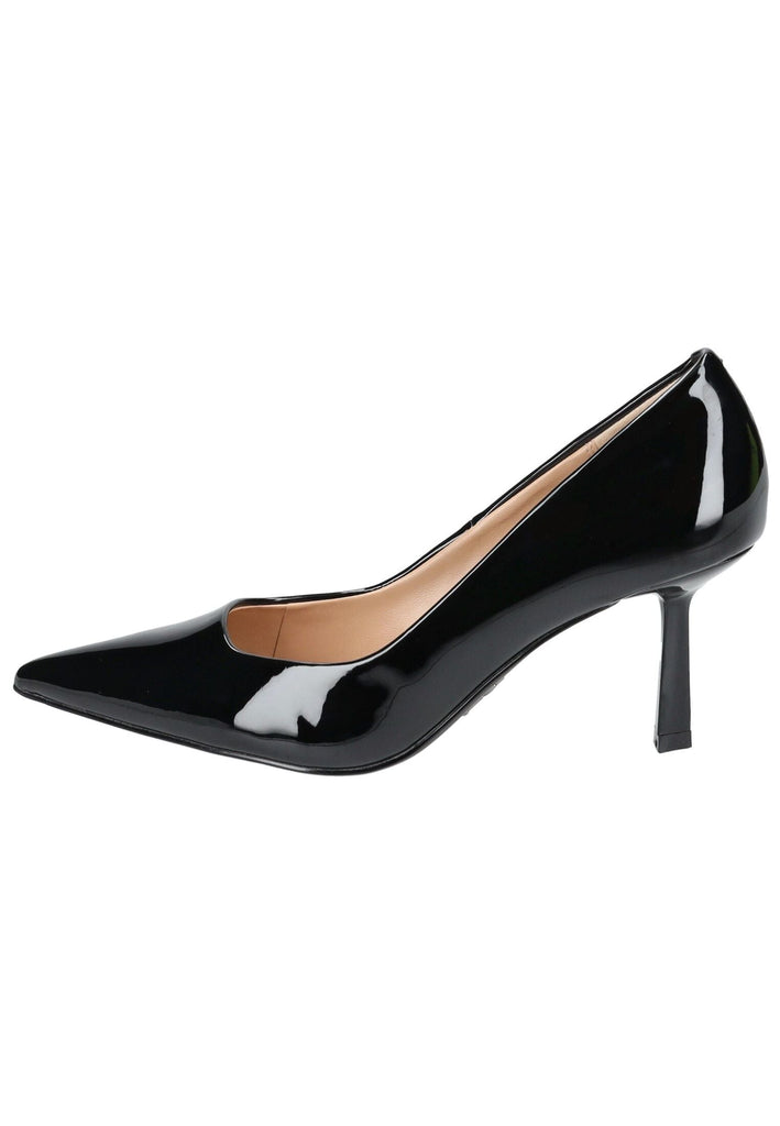Steve Madden Pumps Lederimitat Schwarz Lack - surf4shoes