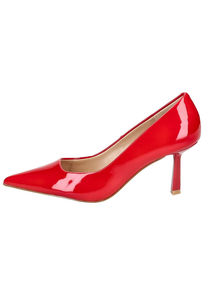 Steve Madden Pumps Lederimitat Rot Lack - surf4shoes