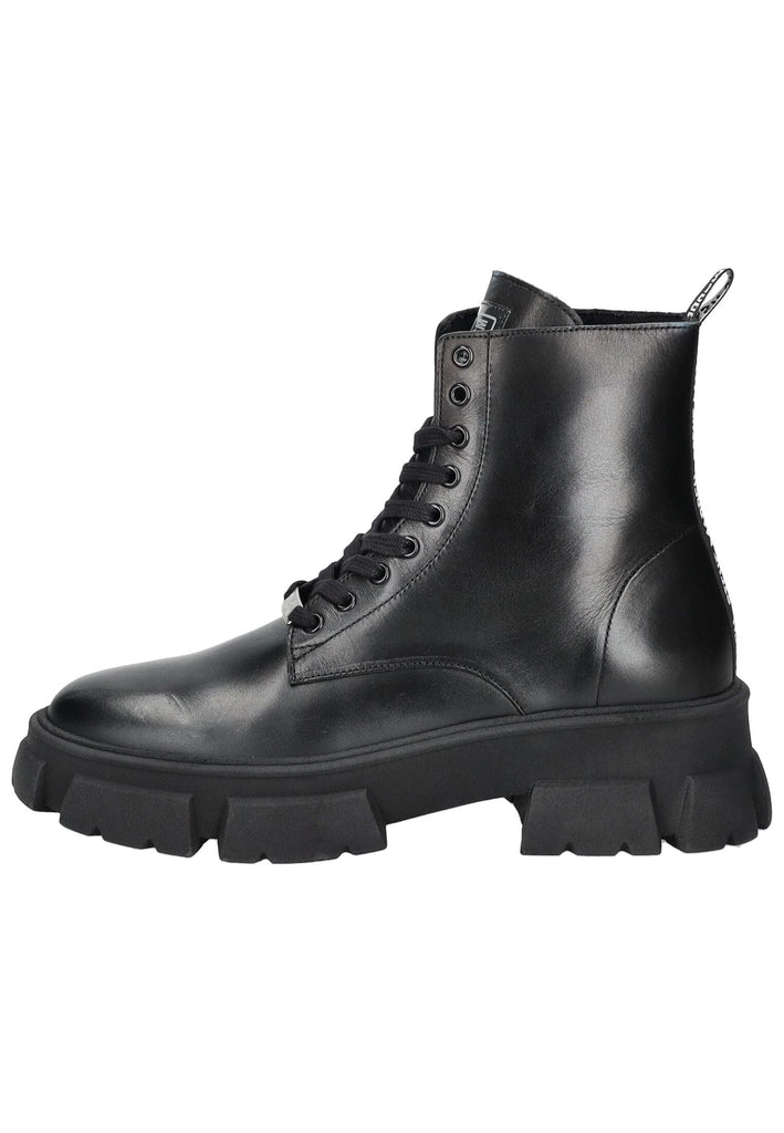 Steve Madden Stiefelette Leder Schwarz - surf4shoes