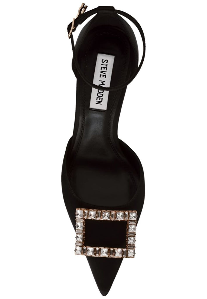 Steve Madden Pumps Textil Schwarz - surf4shoes