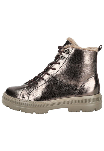 Paul Green Stiefelette Leder Erde Warmfutter - surf4shoes