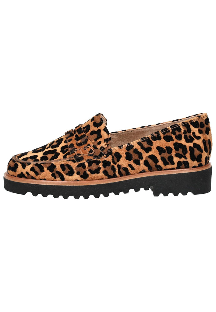Paul Green Slipper Veloursleder Leopard - surf4shoes