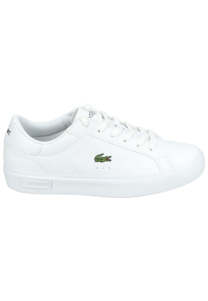 Lacoste Sneaker Lederimitat Weiß - surf4shoes