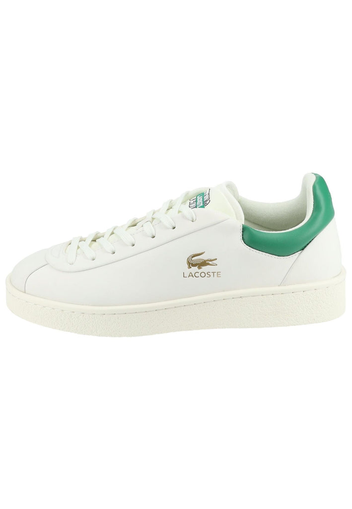 Lacoste Sneaker Nubukleder/Textil Weiß/Grün - surf4shoes