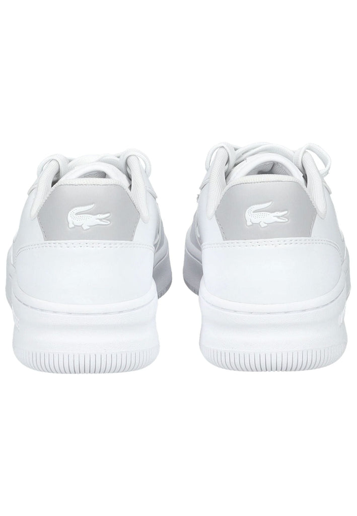 Lacoste Sneaker Lederimitat Weiß/Weiß - surf4shoes
