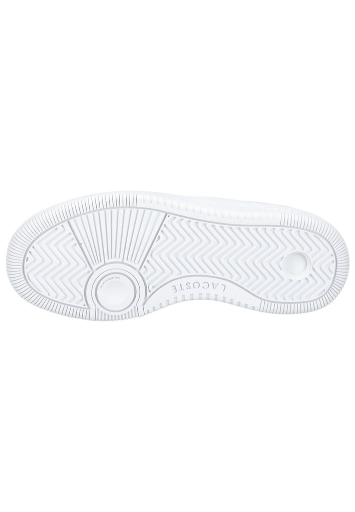 Lacoste Sneaker Lederimitat Weiß/Weiß - surf4shoes