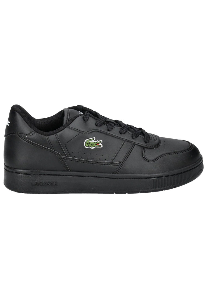 Lacoste Sneaker Lederimitat/Textil Schwarz/Schwarz - surf4shoes