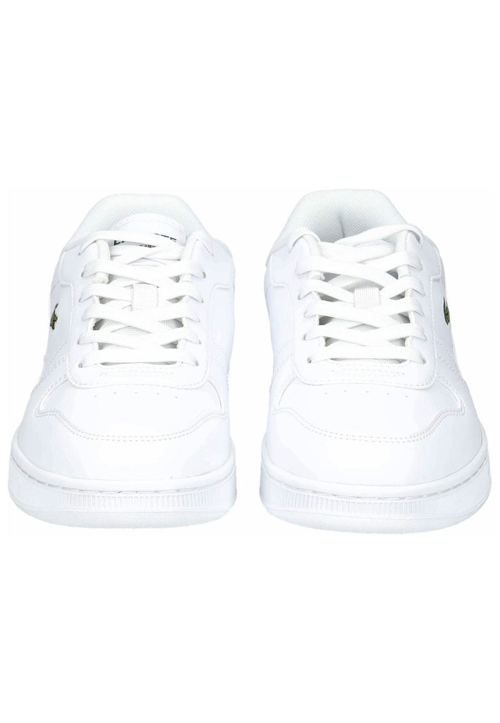 Lacoste Sneaker Lederimitat/Textil Weiß/Weiß - surf4shoes