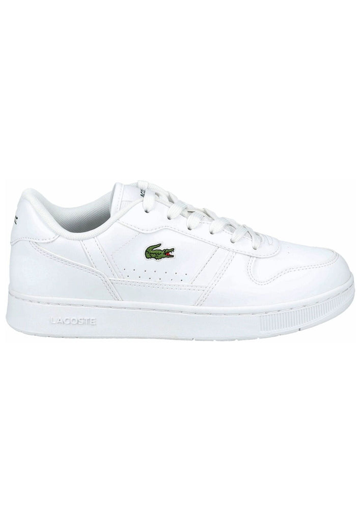 Lacoste Sneaker Lederimitat/Textil Weiß/Weiß - surf4shoes