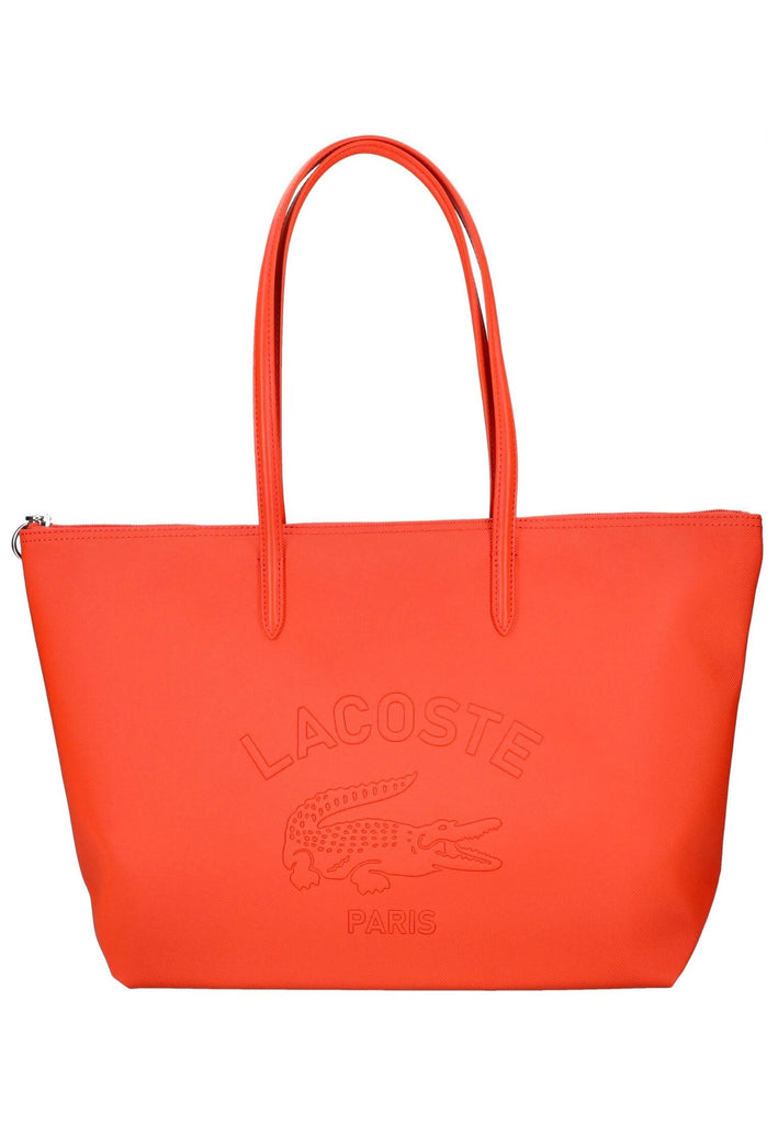 Lacoste Taschen Lederimitat Rot - surf4shoes