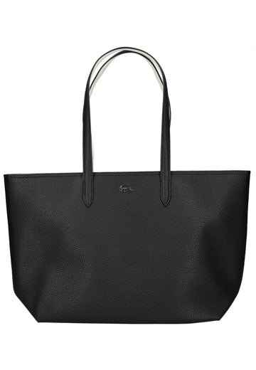 Lacoste Taschen Textil Schwarz/Weiß - surf4shoes