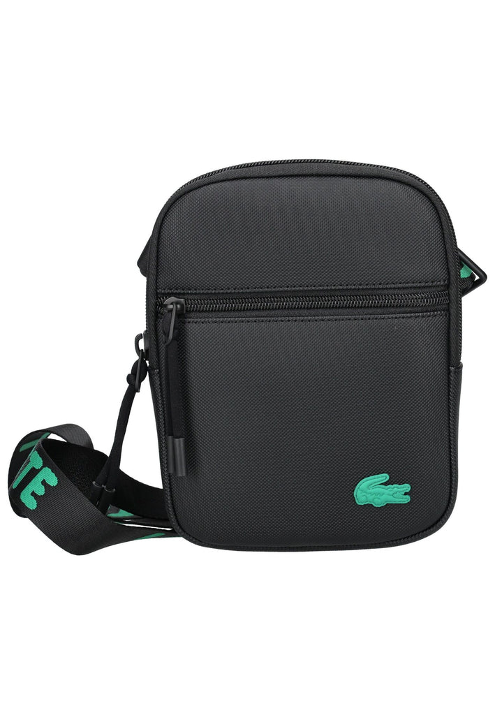 Lacoste Taschen PU Schwarz/Grün - surf4shoes