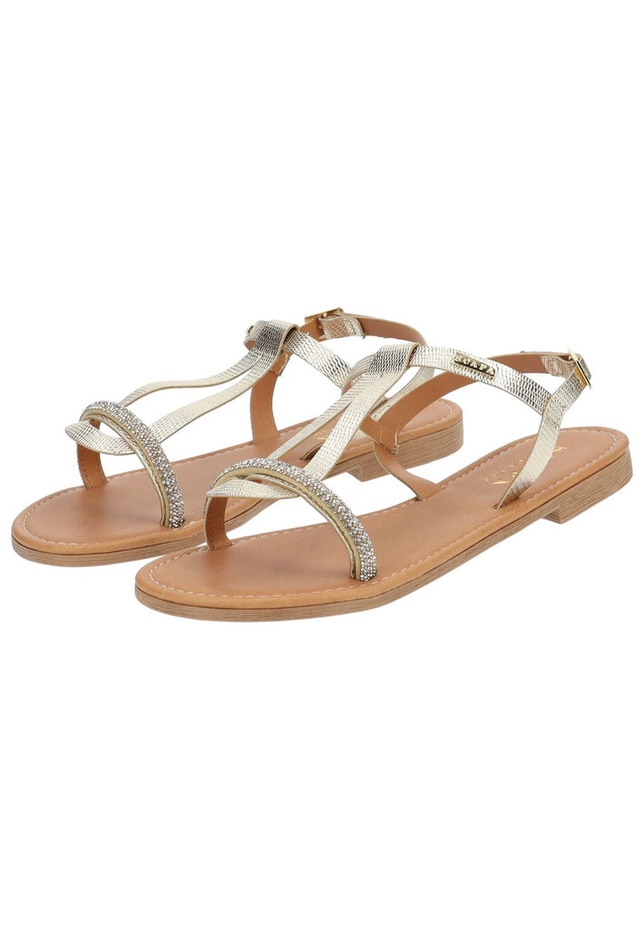 Scapa Sandalen Lederimitat Platin - surf4shoes
