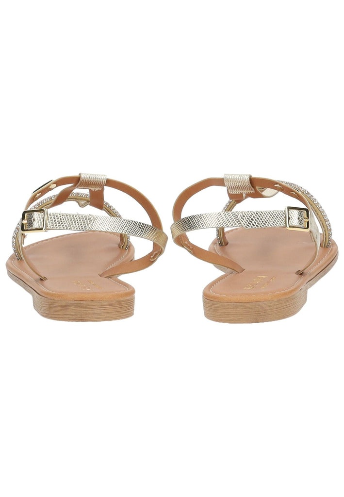 Scapa Sandalen Lederimitat Platin - surf4shoes