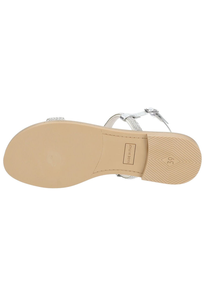 Scapa Sandalen Lederimitat Silber - surf4shoes