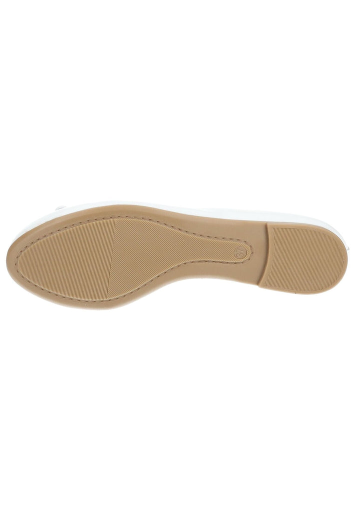 Scapa Ballerinas Leder Weiß - surf4shoes