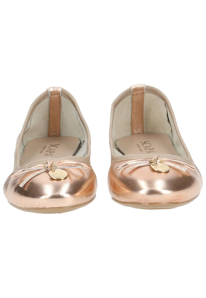 Scapa Ballerinas Leder Rosa - surf4shoes
