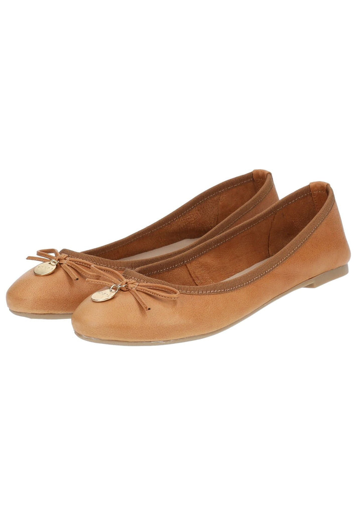 Scapa Ballerinas Leder Cuoio - surf4shoes