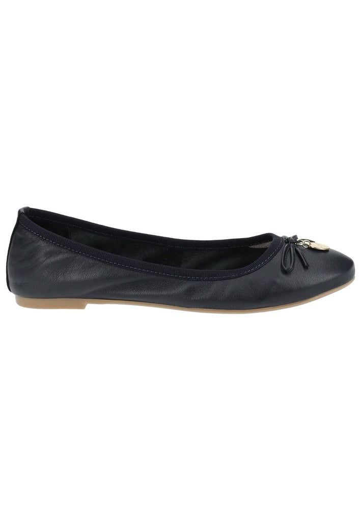 Scapa Ballerinas Leder Blau - surf4shoes
