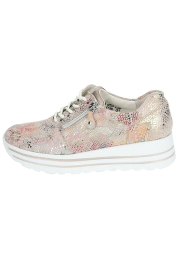Waldläufer Sneaker Leder Rose/Gold - surf4shoes