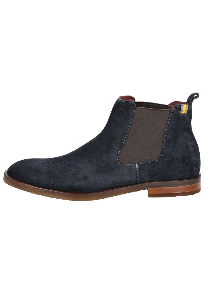 LLOYD SELECTED Stiefelette Veloursleder/Textil Dunkelblau - surf4shoes