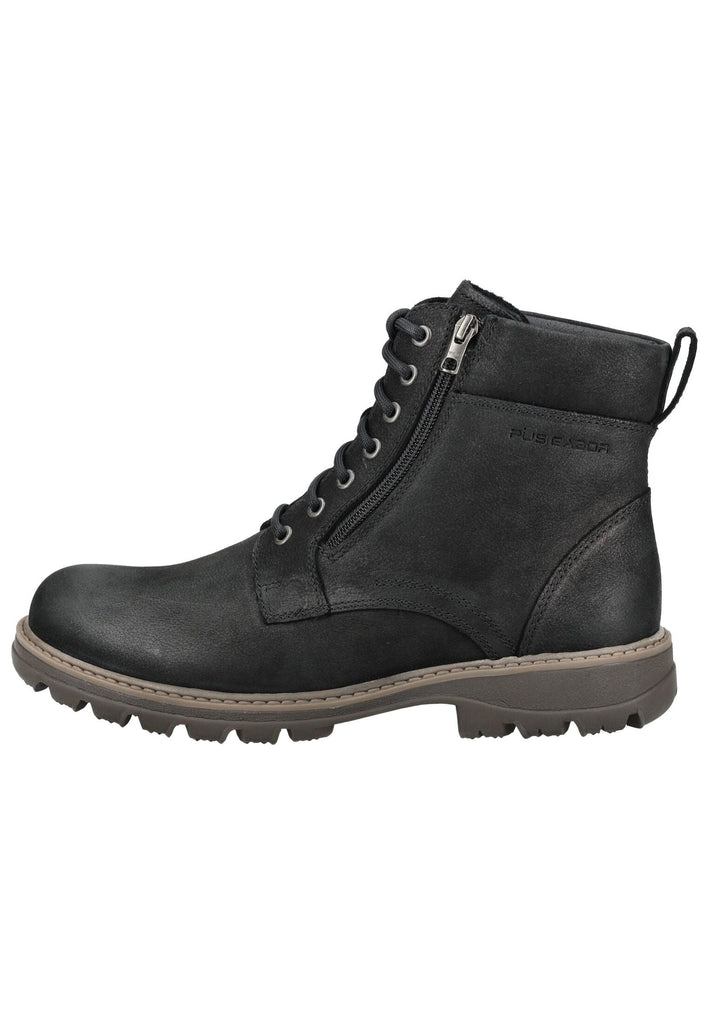 Pius Gabor Stiefelette Nubukleder Schwarz Warmfutter - surf4shoes