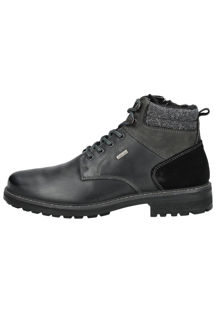 IMAC Stiefelette Nubukleder Schwarz Warmfutter - surf4shoes