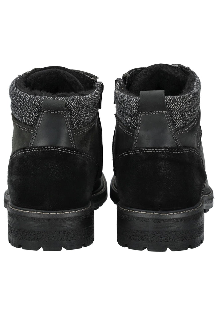 IMAC Stiefelette Nubukleder Schwarz Warmfutter - surf4shoes