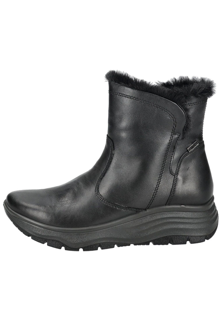 IMAC Stiefelette Nappaleder Schwarz Warmfutter - surf4shoes