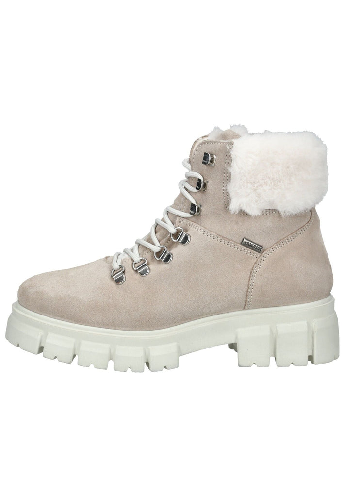 IMAC Stiefelette Veloursleder Beige Warmfutter - surf4shoes