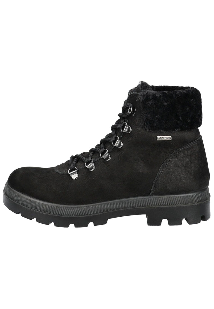 IMAC Stiefelette Nubukleder Schwarz Warmfutter - surf4shoes
