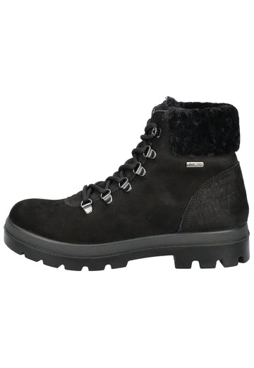 IMAC Stiefelette Nubukleder Schwarz Warmfutter - surf4shoes