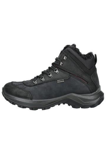 IMAC Wanderschuhe Nubukleder Schwarz Warmfutter - surf4shoes