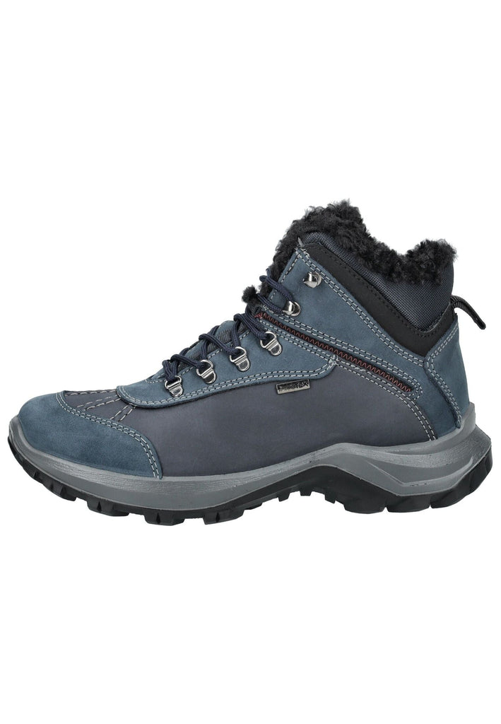 IMAC Wanderschuhe Nubukleder Dunkelblau Warmfutter - surf4shoes