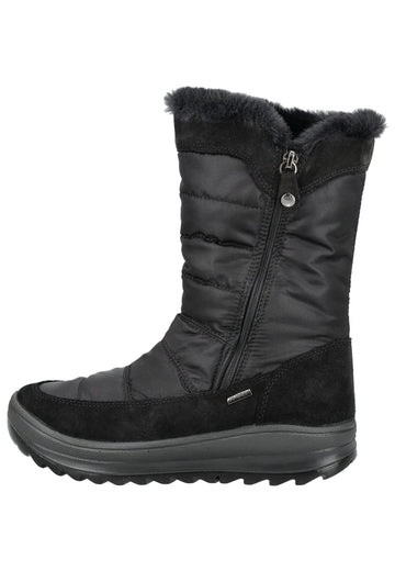 IMAC Stiefel Veloursleder Schwarz Warmfutter - surf4shoes