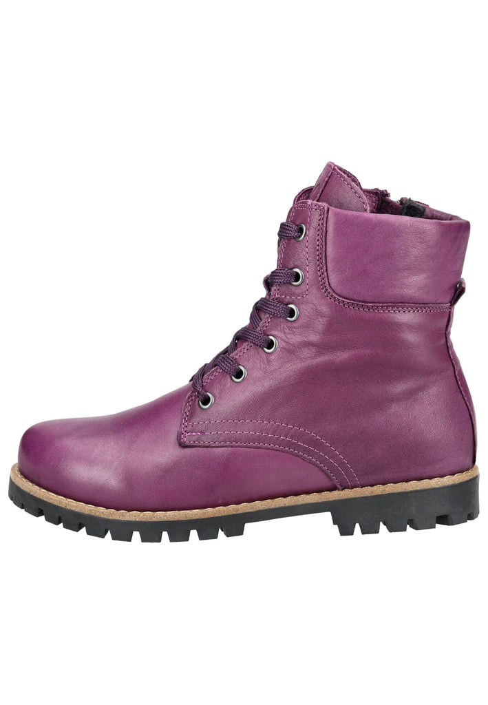 Andrea Conti Stiefelette Leder Pflaume Warmfutter - surf4shoes
