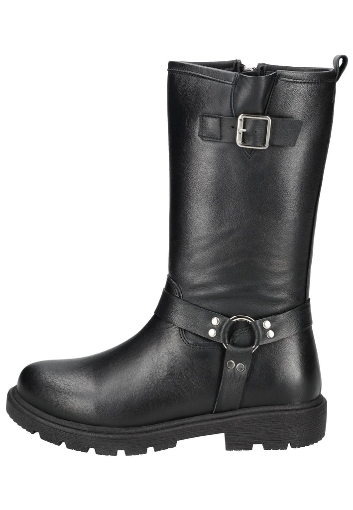 Andrea Conti Stiefel Glattleder Schwarz Warmfutter - surf4shoes