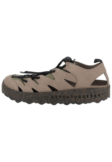 ASPORTUGUESAS Halbschuhe Leder Taupe - surf4shoes