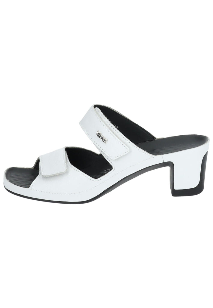 Vital Pantoletten Leder Weiß - surf4shoes