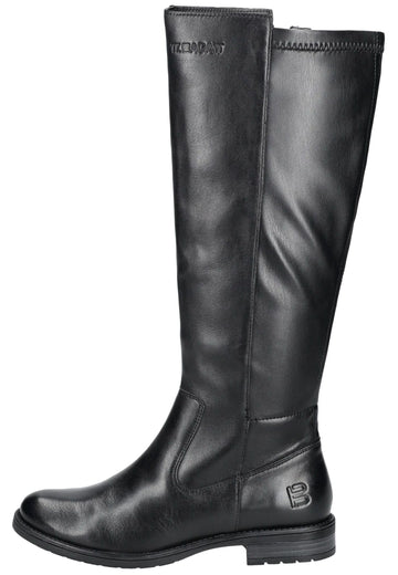 Bagatt Stiefel Leder/Synthetik Schwarz Warmfutter - surf4shoes