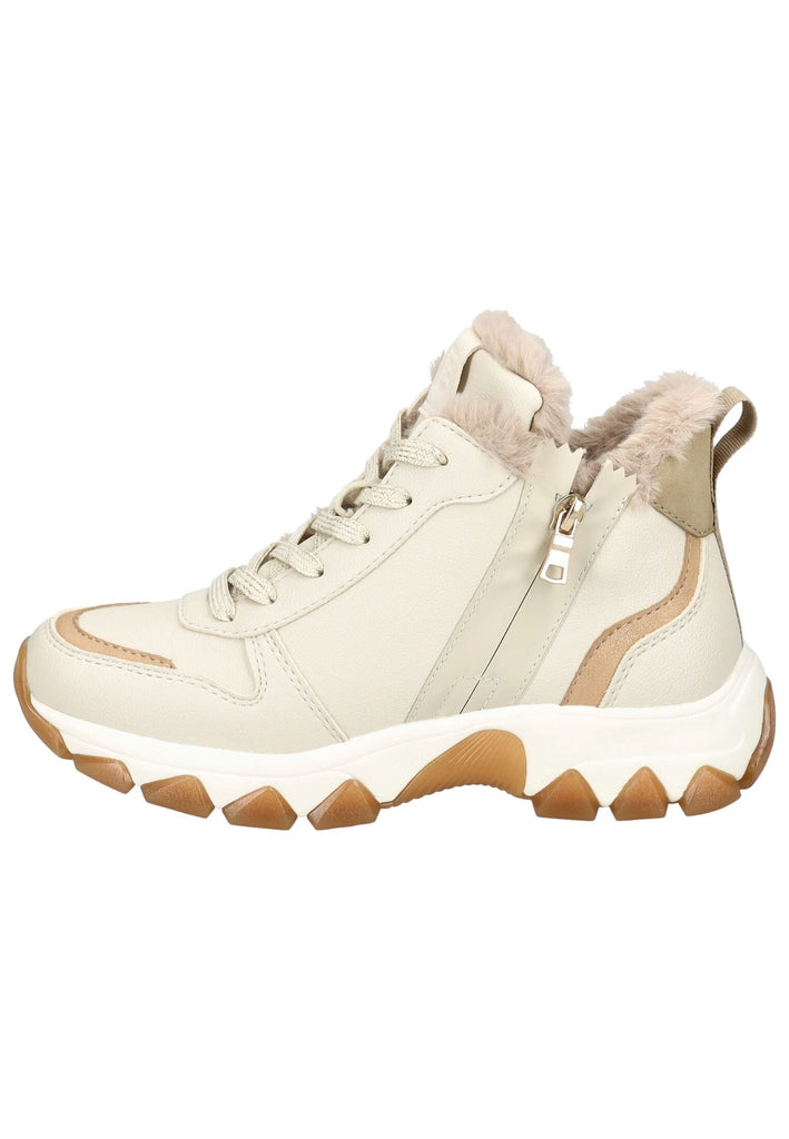 Bagatt Stiefelette Lederimitat/Textil Beige/Braun Warmfutter - surf4shoes