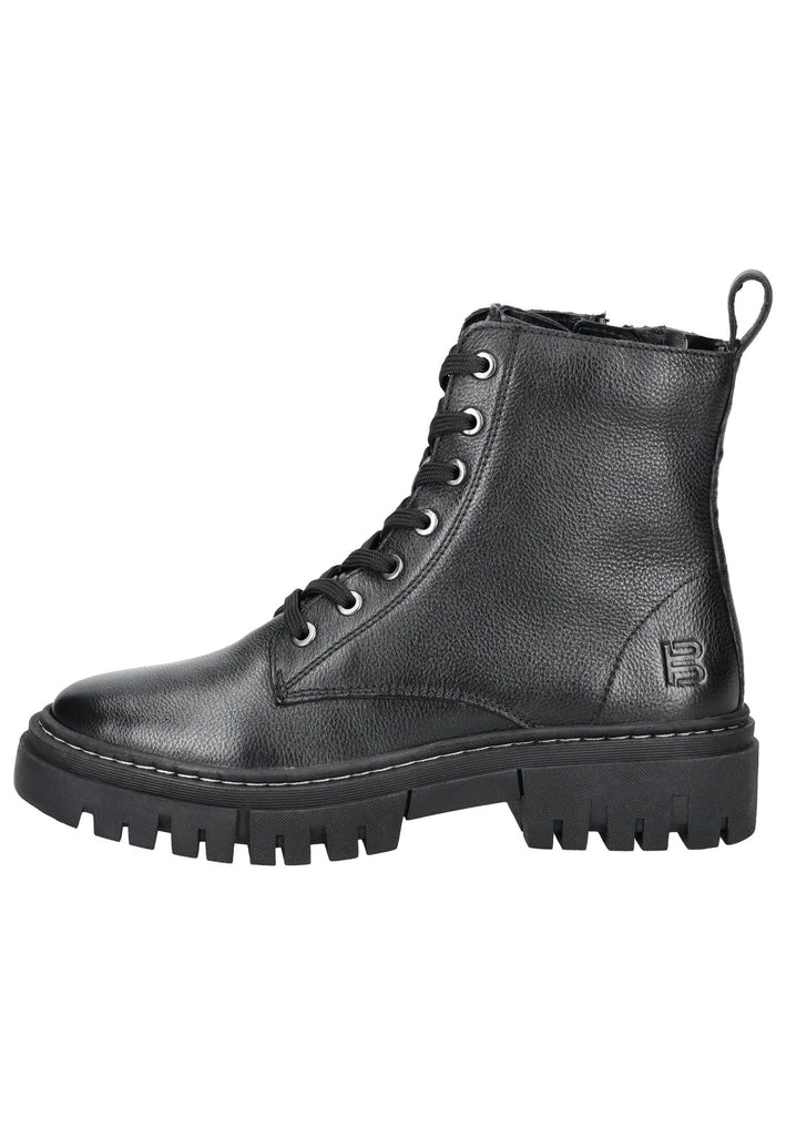 Bagatt Stiefelette Nappaleder Schwarz - surf4shoes