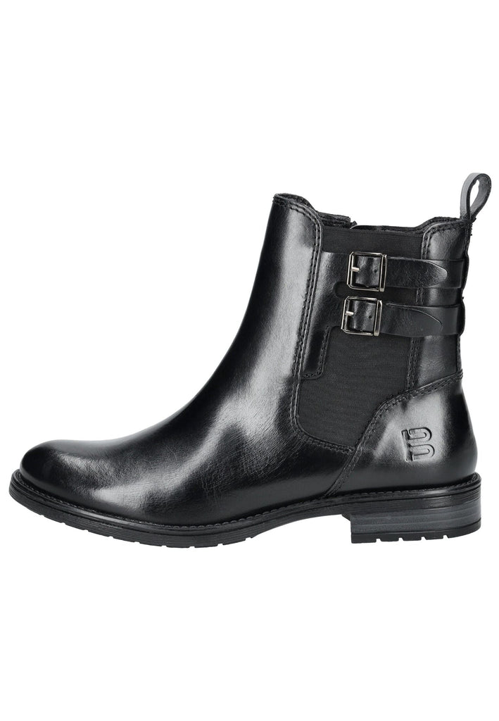 Bagatt Stiefelette Leder/Textil Schwarz/Schwarz - surf4shoes