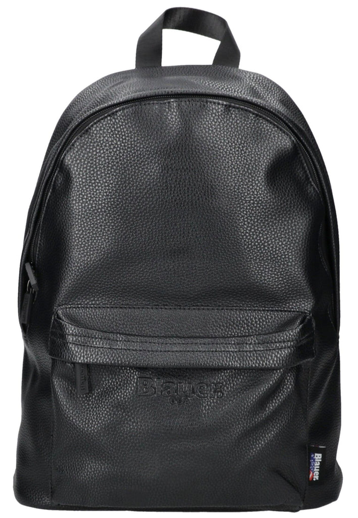 Blauer Taschen Lederimitat/Textil Schwarz - surf4shoes