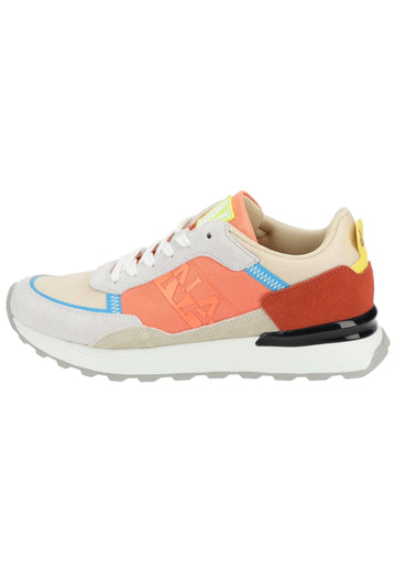 Napapijri Sneaker Leder/Textil Orange Multi - surf4shoes
