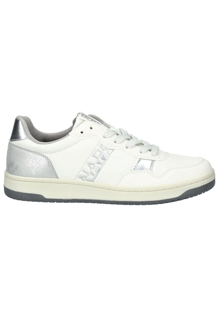 Napapijri Sneaker Lederimitat/Textil Weiß - surf4shoes