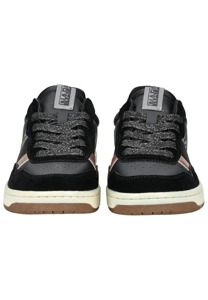 Napapijri Sneaker Lederimitat/Textil Schwarz - surf4shoes